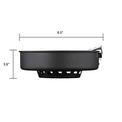 MSR WindBurner 8-Inch Ceramic Nonstick Camping and Backpacking Skillet