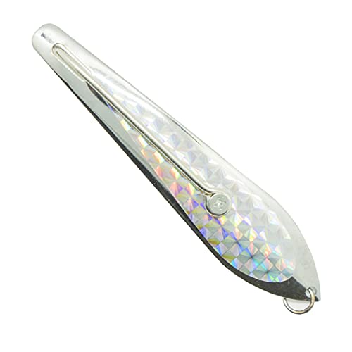 4.5-Inch Fishing Spoon Lure for Offshore Trolling - Size 7/0, Durable Metal Design