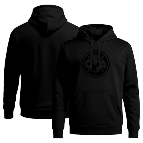 Official Licensed Club América Black Pullover Hoodie - Medium