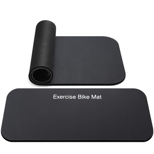 6mm Vibration Absorbing Exercise Bike Mat for Peloton & Cardio Equipment