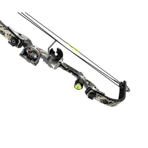 Barnett Tomcat Youth Compound Bow, Right-Handed Bow for Young Archers 8+, 17-22lb Draw Weight, 18-22in Draw Length, with 3 Pin Fiber Optic Sight, 2 Arrows, Attached Quiver