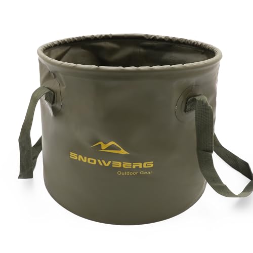 Green 20L Collapsible Water Container for Camping & Outdoor Use