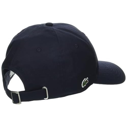 Lacoste L Embroidered Cotton Twill Cap