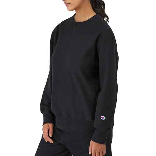 Champion, Reverse Weave, Oversized Fleece Crewneck Sweatshirt for Women
