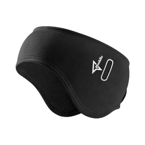 Winter Ear Warmers Headbands, Adjustable Sports Headband Ear Warmers, Winter Ear Covers for Women and MenSki Sport Headband for Men & Women, for Ski Running Cycling Workout