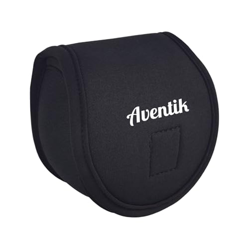 Aventik Neoprene Fly Fishing Reel Cover 1-Pack for 5/6 Reel - Black