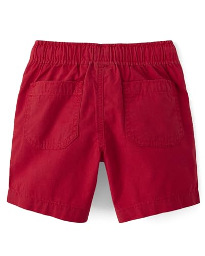 Children's Place Boys' Pull-On Jogger Shorts - 16 Red