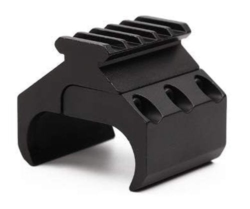 Gotical Tactical Double Barrel Shotgun Mount w/ 5 Slot 20/21 Picatinny Rail, Shotgun Accessories for Laser Sight Flashlight Light Mount (1 Piece)