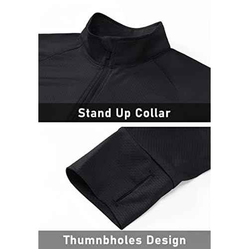 MAGCOMSEN Women's UPF 50+ Lightweight Athletic Jacket Sun Protection Full Zip Long Sleeve Shirts Hiking Outdoor Pockets