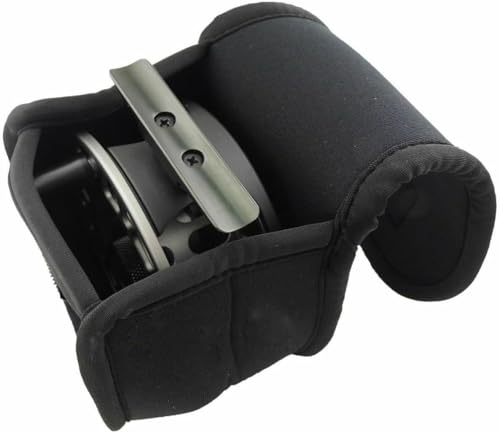 Aventik Neoprene Fly Fishing Reel Cover 1-Pack for 5/6 Reel - Black