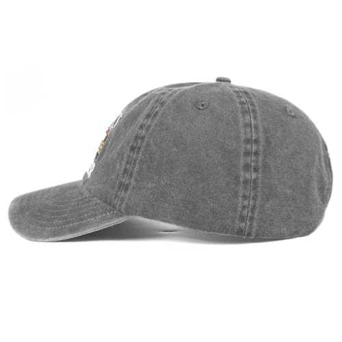 InnoBeta School Bus Driver Appreciation Gifts Cap for Women, Adjustable Embroidered Baseball Hat for Christmas Grey