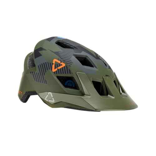 Leatt Helmet Mountain Bike AllMtn 1.0 V23 Flame Jr #XS 50-54cm