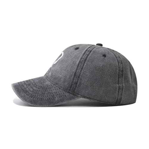Women's Vintage Washed Baseball Cap Adjustable Cute Heart Graphic Cotton Dad Hat