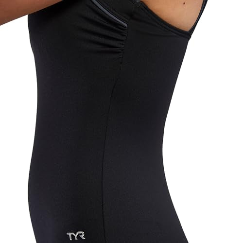 TYR Womens Durafast Elite Square Neck Controlfit SwimsuitOne Piece Swimsuit