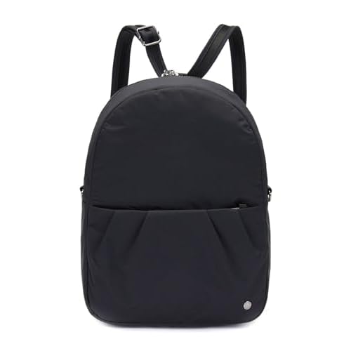 Pacsafe Citysafe CX Anti Theft Convertible Backpack - Fits 10" Tablet, ECONYL Black