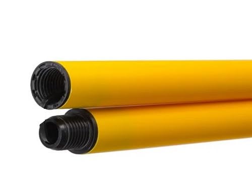 BlueDot Soccer Agility Poles | 6ft Collapsible Training Poles (8pc) for Speed, Agility, Outdoor Games & Exercise Soccer Training Equipment for Turf, Field, Court – with Metal Ground Spikes