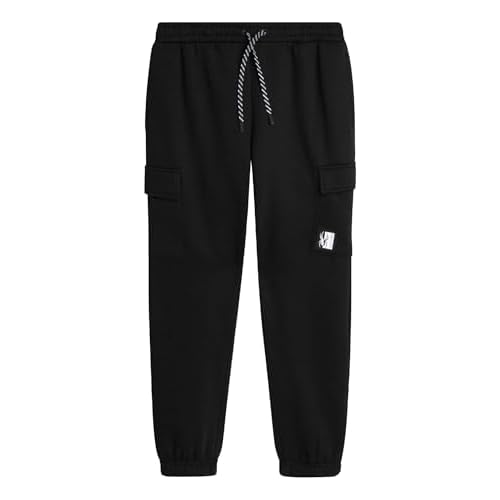Spyder Mens Cargo Joggers - Soft Poly Fleece Mens Sweatpants with Pockets and Drawcord Waistband for Jogging Hiking Workout