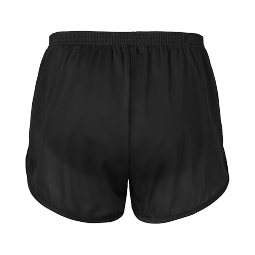 Soffe Men's Original Silkie Ranger Running Shorts Large Black - 2.25 Inch Inseam