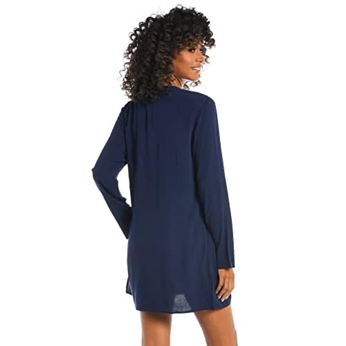 La Blanca Womens Tunic Swimsuit Cover UpSwimwear Cover Up