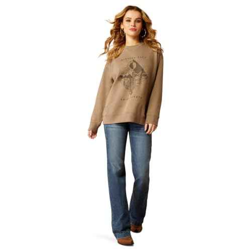 ARIAT Women's Western Days Oversized Sweatshirt