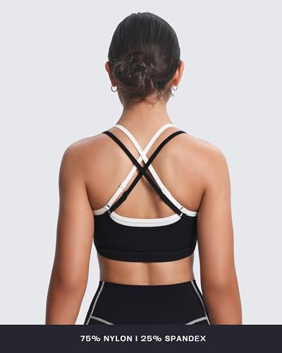 Aoxjox Takes Two High Impact Bra - Black & White, Medium