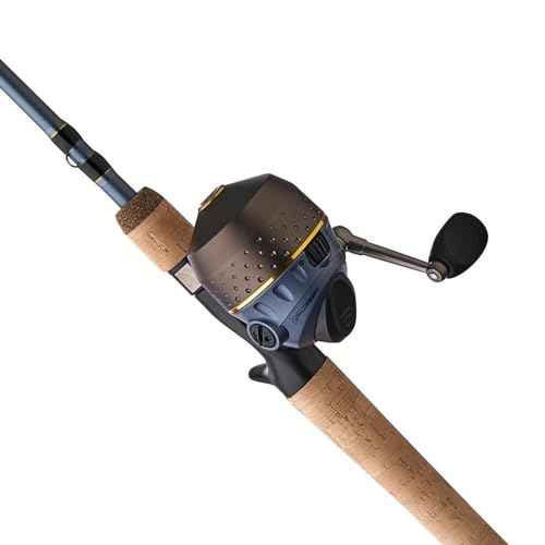 Pflueger PRESSC-606L2CBO President Spincast Combo Fishing Reel Rod