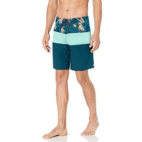 Billabong Men's Standard 4-Way Performance Stretch Tribong Pro Boardshort, 19 Inch Outseam, Navy, 31