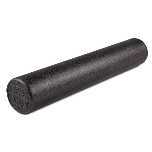 OPTP AXIS Firm Density Foam Roller - Black 36x6 Inch Round