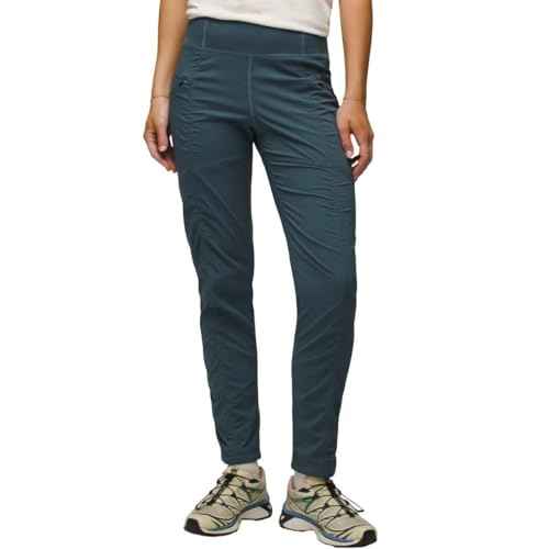 prAna Koen Pants Grey Blue MD (Women's 8-10) R