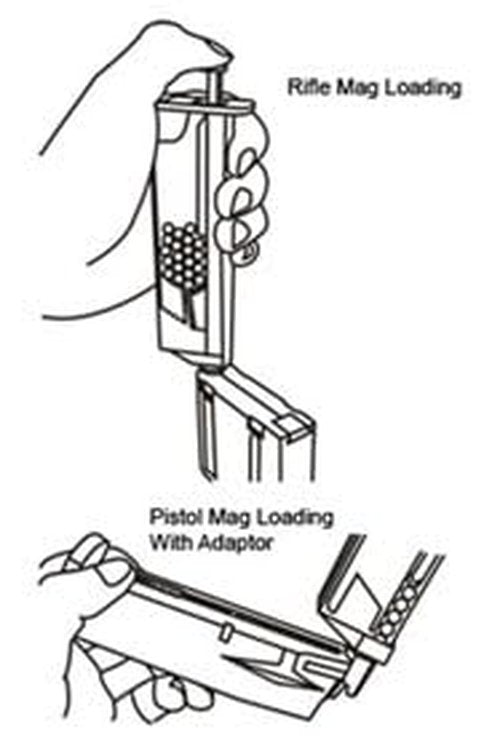 Bulldog Airsoft Speed Loader 150 Rounds for Magazine 6mm BB Gun