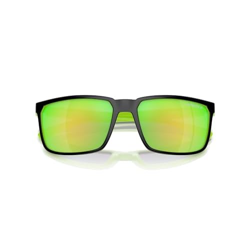 ARNETTE Men's An4251 Stripe Rectangular Sunglasses