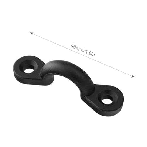 CoguZed 10Pcs Kayak Rigging Kit - Nylon Bungee Deck Loops with Eye Hooks, U Hooks, Boat & Kayak Deck Tie Down Kit