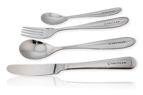 Titanium Flatware Set 4 Pieces Long Dinner Fork Spoon Knife Reusable