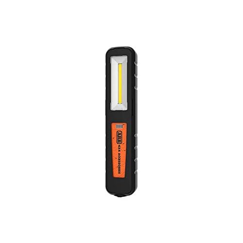 ARB ADVENTURE LIGHT 600 LUMEN RECHARGABLE FLASHLIGHT, HEAVY DUTY LED LANTERN WORK LAMP, WITH HOOKS AND STRONG MAGNETS (10500060A)