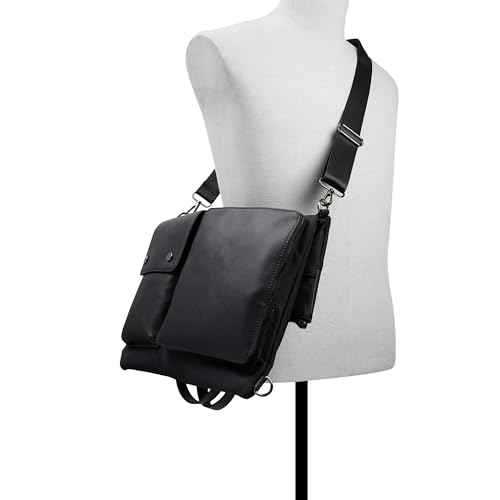 ALDO Men's Comaridx Backpack, Medium, Open Black