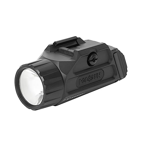 HOLOSUN P.ID Pistol Light ? 1,000 Lumen High Output Weaponlight with Magnetic USB Charging, 18350 Rechargeable Battery, MIL-STD-1913 Mount, IPX8 Waterproof, Compact Aluminum Housing