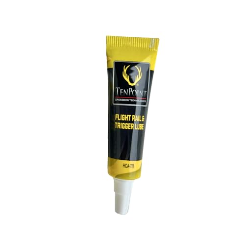 TenPoint Flight Rail & Trigger Lube - for Cocking Device Cords, Strings, Cables, Barrels & The Trigger Mechanism - Petroleum Based