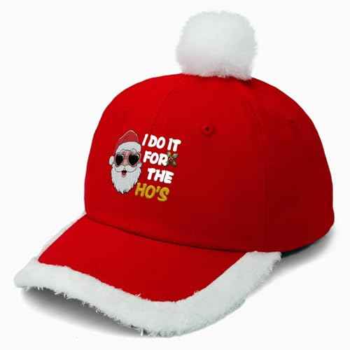 Embroidered Baseball Cap Golf Dad Hat Adjustable Original Classic Low Profile Cotton Cap Red Santa Hat Men Women