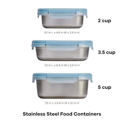 Hydro Flask Food Container 5 Cup Stainless Steel Leakproof Lunch Box Rain