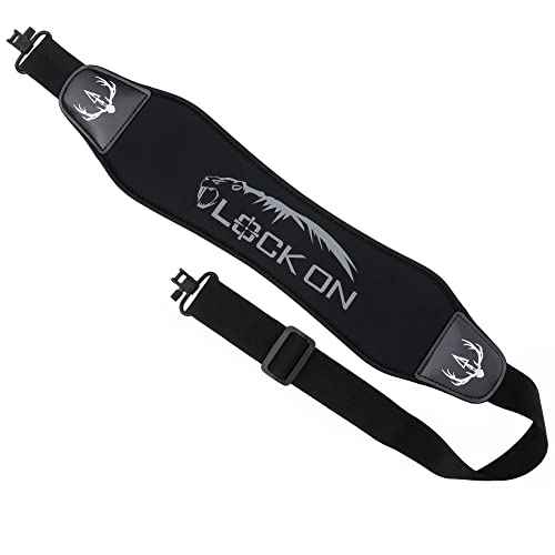 SUNYA Neoprene Crossbow Sling, Wide and Thick Padded on Shoulder, Strap with Swivels
