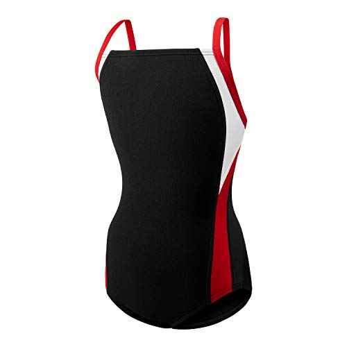 Speedo Girls Swimsuit One Piece Endurance+ Cross Back Solid Youth Team Colors
