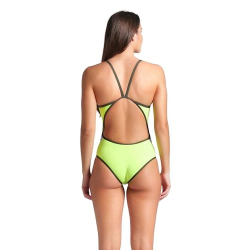 ARENA Women's Icons Solid Sports Swimsuit Super Fly Back Racing Training Competitive Swim Bathing Suit Athletic Swimwear