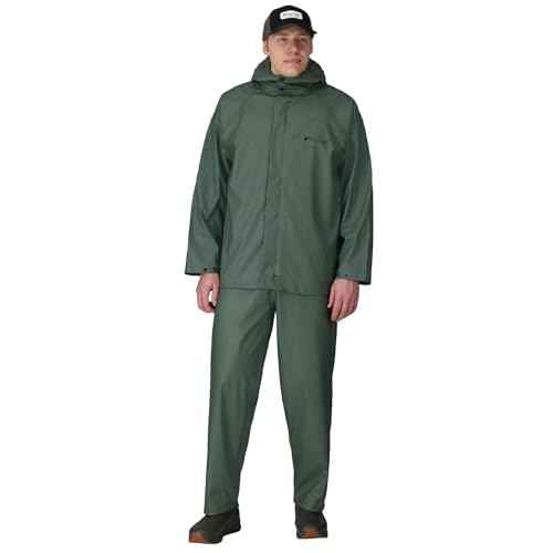 FROGG TOGGS Men's Waypoint Angler Waterproof, Durable Jacket with 4-Way Stretch