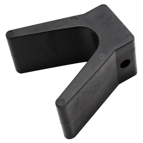 Boat Trailer Bow Stop Rubber V-Span 2 Inch Wide 4 Inch Length for Secure Loading
