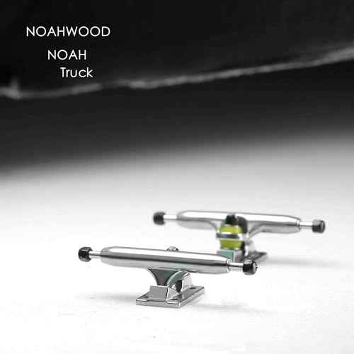 DIY Pro Fingerboard Truck 34mm Sliver Noah ii Truck (Yellow PU+black lock nut)