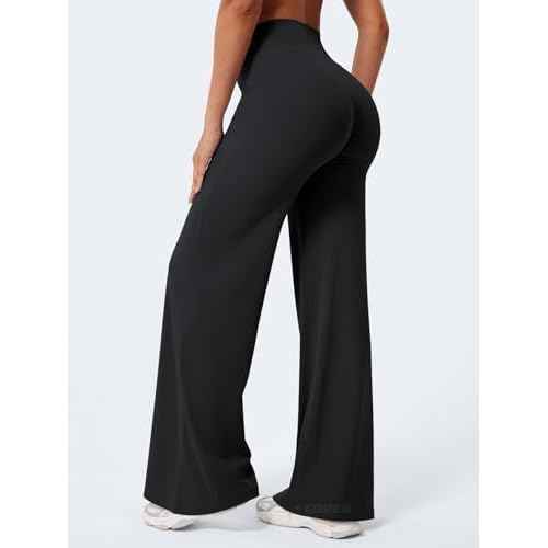 YEOREO Workout Leggings Womens No Front Seam Straight Leggings 29" / 31.5" / 33" High Waist Buttery Eddiy Gym Yoga Pants