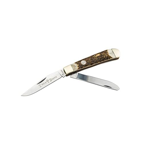 BOKER Traditional Series 2.0 Trapper, CPM-D2 Dual Blades, Slip Joint, Made in Solingen Germany (2024 Models)