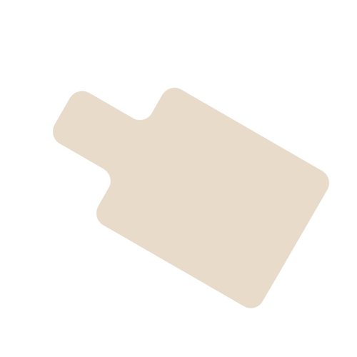 Generic High Performance Pilates Mat for Reformer Fitness Studio, Beige