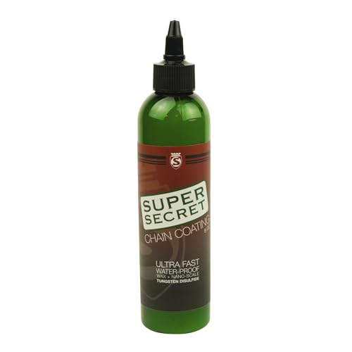 SILCA Super Secret Bike Chain Lube Liquid Chain Wax 8oz - Friction Reduction & Silence