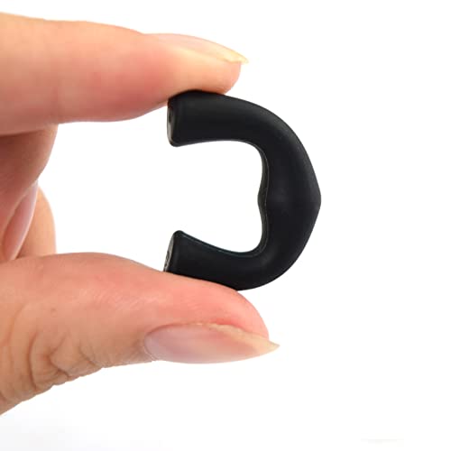EOUS Bow String Finger Savers Archery Recurve Bow Finger Guards String Fingers Roller Rubber,Black
